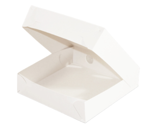 Caja pizza blanca chica