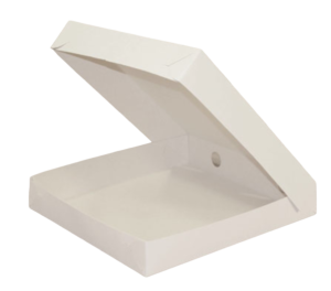 Caja pizza blanca mediana
