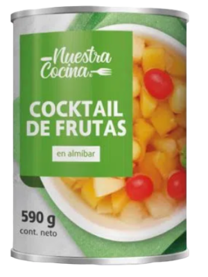 Cocktail de fruta chico 567g