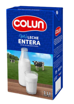 Leche entera Colun 1L