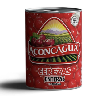 Cereza entera en tarro 580g